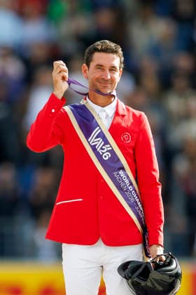 AACHEN - FEI World Championships 2026, AACHEN - FEI World Championships 2026 GUERDAT Steve (SUI) Medal ceremony Medaillenvergabe FEI Jumping World Championship, WM, Weltmeisterschaft Third Competition Individual Final Round B Aachen, Reitstadion Soers 23. August 2026 - *** AACHEN FEI World Championships 2026, AACHEN FEI World Championships 2026 GUERDAT Steve SUI Medal Ceremony FEI Jumping World Championship Third Competition Individual Final Round B Aachen, Soers Equestrian Stadium August 23, 2026