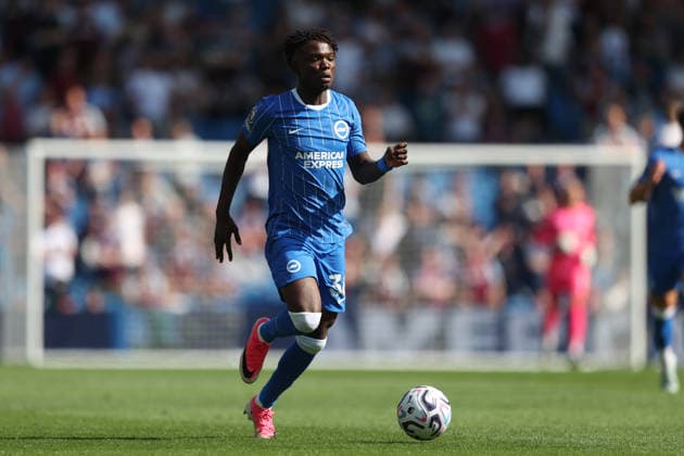 Brighton & Hove Albion v Aston Villa 23 August 2026 Brighton, Premier League Football - Brighton & Hove Albion v Aston Villa - Zadok Yohanna of Brighton & Hove Albion - (Photo by Mark Leech). Brighton UK *** Brighton Hove Albion gegen Aston Villa, 23. August 2026, Brighton, Premier League, Fußball: Brighton Hove Albion gegen Aston Villa – Zadok Yohanna von Brighton Hove Albion, Foto: Mark Leech, Brighton, Großbritannien  Copyright: xMarkxLeechxOffside