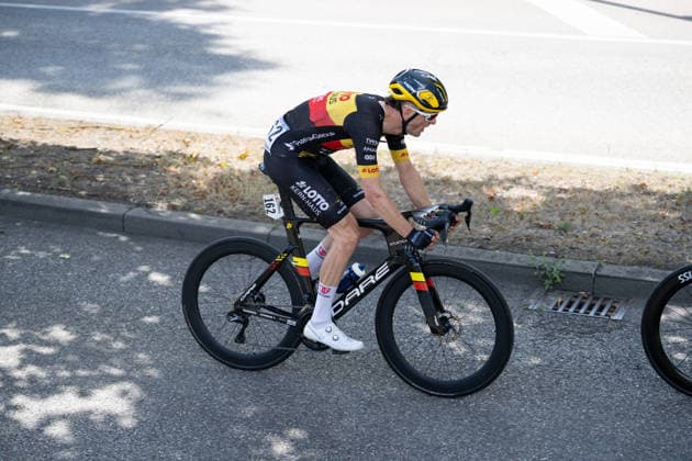 Lidl Deutschland Tour, Etappe 4, 23.08.2026 Ben Felix Jochum (GER, Team Lotto Kern-Haus Outlet Montabaur) Heilbronn Germany *** Lidl Germany Tour, Stage 4, August 23, 2026 Ben Felix Jochum GER, Team Lotto Kern Haus Outlet Montabaur Heilbronn, Germany Copyright: xCarlaxHilgerx