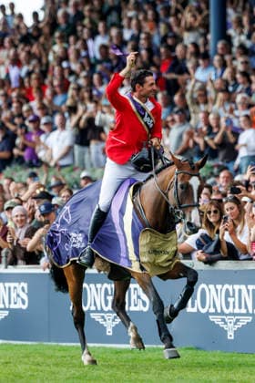 AACHEN - FEI World Championships 2026, AACHEN - FEI World Championships 2026 GUERDAT Steve (SUI), Dynamix de Belheme Medal ceremony Medaillenvergabe FEI Jumping World Championship, WM, Weltmeisterschaft Third Competition Individual Final Round B Aachen, Reitstadion Soers 23. August 2026 - *** 2026 FEI World Championships in Aachen, AACHEN FEI World Championships 2026 GUERDAT Steve SUI, Dynamix de Belheme Medal ceremony FEI Jumping World Championship Third Competition Individual Final Round B Aachen, Soers Equestrian Stadium August 23, 2026