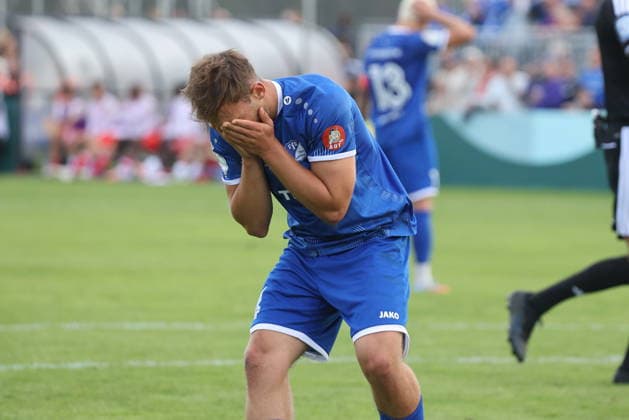 Fußball DFB-Pokal 2026 2027 1. Hauptrunde VfB Krieschow 1921 - 1. FSV Mainz 05 *** Soccer: 2026–2027 DFB Cup, First Round: VfB Krieschow 1921 vs. FSV Mainz 05
