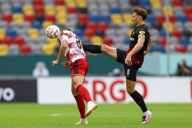 Football, DFB Cup, Fortuna Düsseldorf v SC Freiburg