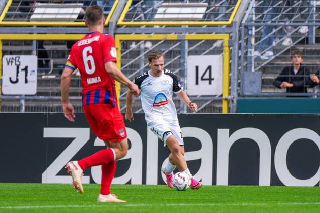 Tim Janßen (SSV Jeddeloh II, 20), Deutschland: Fussball, DFB Pokal, Saison 2026 27, 1. Runde, 23.08.2026, SSV Jeddeloh II vs 1. FC Heidenheim, Marschweg-Stadion (Oldenburg, Niedersachsen) *** Tim Janßen, SSV Jeddeloh II, 20, German soccer, DFB Cup, 2026–27 season, 1st round, August 23, 2026, SSV Jeddeloh II vs. 1. FC Heidenheim, Marschweg Stadium, Oldenburg, Lower Saxony Copyright: xLeonxFrickx