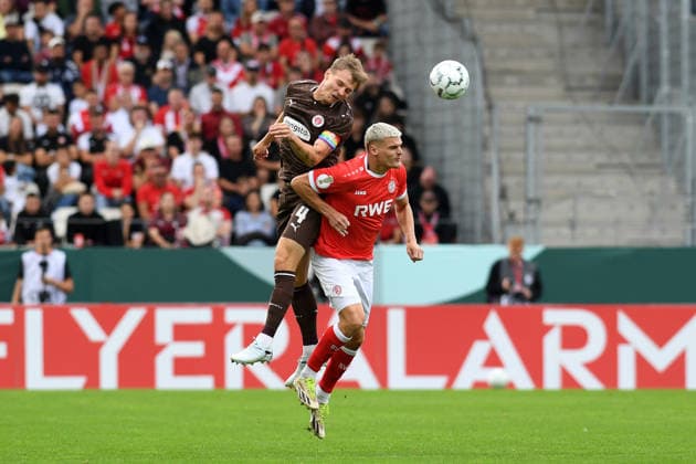 Football, DFB Cup, Rot-Weiß Essen v FC St Pauli
