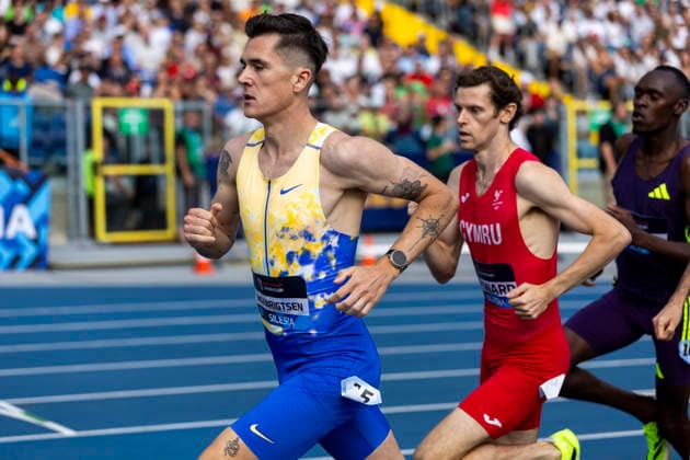 Wanda Diamond League And Kamila Skolimowska Memorial In Chorzow Jakob Ingebrigsten during the Men™s 1500m competition as part of the Diamond League and the Kamila Skolimowska Memorial in Chorzow, Poland, on 23 August 2026. Chorzow Poland  Copyright: xAndrzejxIwanczukx originalFilename:iwanczuk-wandadia260823_npRK1.jpg