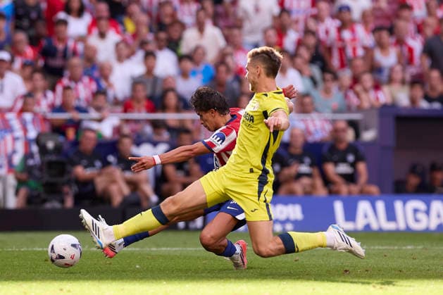 ESP: LaLiga EA Sports Atletico de Madrid v Villarreal CF Giuliano Simeone of Atletico de Madrid scoresl goal and celebrates during LaLiga EA Sports between Atletico de Madrid v Villarreal CF played at Riyadh Air Metropolitano Stadium in Madrid on August 23, 2026 in Spain Spain Futbol *** ESP LaLiga EA Sports Atlético de Madrid vs. Villarreal CF Giuliano Simeone of Atlético de Madrid scores a goal and celebrates during the LaLiga EA Sports match between Atlético de Madrid and Villarreal CF played at Riyadh Air Metropolitano Stadium in Madrid on August 23, 2026, in Spain. Spanish Soccer Copyright: xAgenciaxLOFx