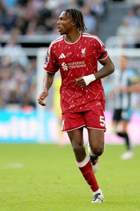 Newcastle United v Liverpool - Premier League 2026 27 Jeremy Jacquet of Liverpool running during the Premier League 2026 27 match between Newcastle United and Liverpool FC at St James Park on August 23, 2026 in Newcastle upon Tyne, England. WARNING! This Photograph May Only Be Used For Newspaper And Or Magazine Editorial Purposes. May Not Be Used For Publications Involving 1 player, 1 Club Or 1 Competition Without Written Authorisation From Football DataCo Ltd. For Any Queries, Please Contact Football DataCo Ltd on +44 (0) 207 864 9121 Newcastle upon Tyne St. James Park England United Kingdom Copyright: xAllstarxPicturexLibraryxLtdx
