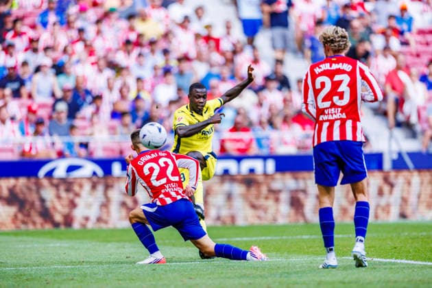 Atletico de Madrid vs Villarreal CF - LaLiga EA Sports - 23 08 2026 Nicolas Pepe of Villarreal CF during the LaLiga EA Sports match between Atletico de Madrid and Villarreal CF at Riyadh Air Metropolitano Stadium on August 23, 2026 in Madrid, Spain. Madrid Spain Copyright: xMarinaxFrutos PGSxPhotoxAgencyx