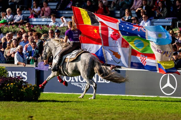 Impressionen der Abschlussfeier FEI World Championship, WM, Weltmeisterschaft Aachen 2026, Closing Ceremony, Abschlussfeier, 23.08.2026 FEI World Championship Aachen 2026, Closing Ceremony, Abschlussfeier, 23.08.2026 Aachen *** Highlights from the Closing Ceremony of the 2026 FEI World Championships in Aachen, Closing Ceremony, August 23, 2026, 2026 FEI World Championships in Aachen, Closing Ceremony, August 23, 2026, Aachen Copyright: xEibner-Pressefoto J.xDerondeaux EP_JDU