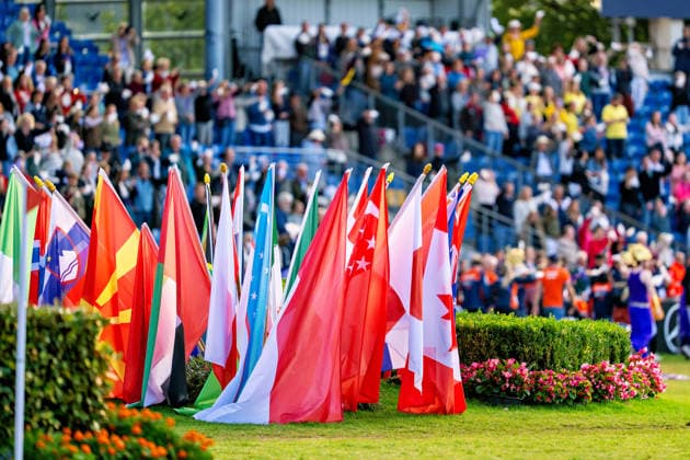 Impressionen der Abschlussfeier FEI World Championship, WM, Weltmeisterschaft Aachen 2026, Closing Ceremony, Abschlussfeier, 23.08.2026 FEI World Championship Aachen 2026, Closing Ceremony, Abschlussfeier, 23.08.2026 Aachen *** Highlights from the Closing Ceremony of the 2026 FEI World Championships in Aachen, Closing Ceremony, August 23, 2026 2026 FEI World Championships in Aachen, Closing Ceremony, August 23, 2026 Aachen Copyright: xEibner-Pressefoto J.xDerondeaux EP_JDU
