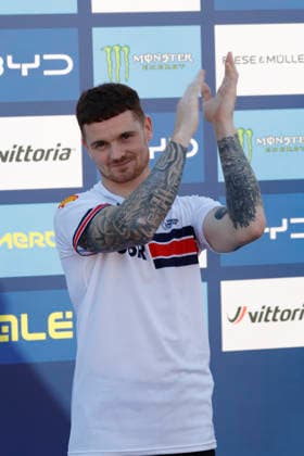 23.08.2026 Finale Männer bei der UEC BMX Freestyle Park Europameisterschaft in Darmstadt Ausrichter VC Darmstadt Europameister Jordan Clark (GBR) Anthony Jeanjean (FRA) Darmstadt Hessen Deutschland *** August 23, 2026 Men s Final at the UEC BMX Freestyle Park European Championships in Darmstadt Organizer: VC Darmstadt European Champion: Jordan Clark (GBR); Anthony Jeanjean (FRA) Darmstadt, Hesse, Germany