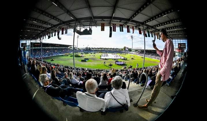 FEI World Championships Aachen 2026. Reit WM in Aachen im Allianz Park (Austragungsort der FEI World Championships) ** NUR FÜR REDAKTIONELLE ZWECKE ** EDITORIAL USE ONLY **<p>Feierliche Abschlussveranstaltung im Hauptstadion am Sonntag, dem 23 08 2026. In diesem Jahr wird in Aachen die Reit WM ausgerichtet. FEI World Championships Aachen 2026. Reit WM in Aachen im Allianz Park (Austragungsort der FEI World Championships) Deutschland NRW Essen Copyright: KerstinxKokoska *** FEI World Championships Aachen 2026 Equestrian World Championships in Aachen at Allianz Park, venue of the FEI World Championships ** FOR EDITORIAL PURPOSES ONLY ** EDITORIAL USE ONLY ** p Closing ceremony at the main stadium on Sunday, August 23, 2026 This year, Aachen will host the World Equestrian Championships FEI World Championships Aachen 2026 World Equestrian Championships in Aachen at Allianz Park Venue of the FEI World Championships Germany North Rhine-Westphalia Essen Copyright KerstinxKokoska Copyright: KerstinxKokoska doc87ac4lf3tas1e93v7959 ,EDITORIAL USE ONLY