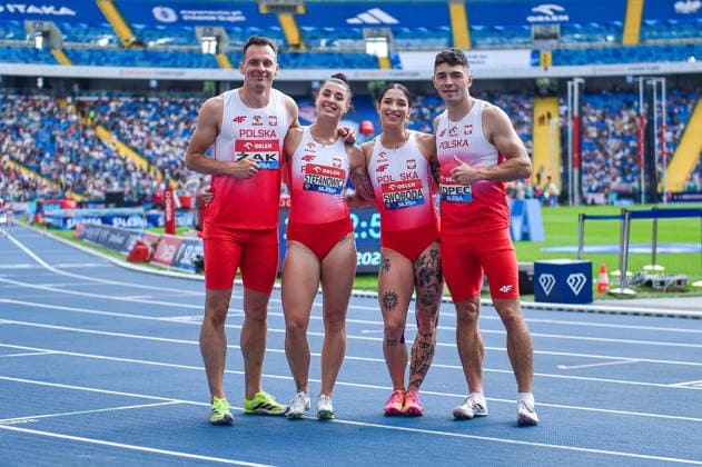 2026.08.23 Chorzow Lekkoatletyka Sezon 2026 Silesia Memorial Kamili Skolimowskiej - Diamentowa Liga na Stadionie Slaskim N z Lukasz Zak, Magdalena Stefanowicz, Ewa Swoboda, Dominik Kopec, sztafeta mieszana Foto Marcin Bulanda PressFocus 2026.08.23 Chorzow Athletics Wanda Diamond League Season 2026 Silesia Memorial Kamili Skolimowskiej - Diamentowa Liga na Stadionie Slaskim Lukasz Zak, Magdalena Stefanowicz, Ewa Swoboda, Dominik Kopec, sztafeta mieszana Credit: Marcin Bulanda PressFocus NEWSPIX.PL --- newspix.pl POLAND OUT! 