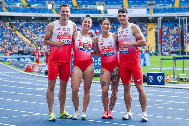 2026.08.23 Chorzow Lekkoatletyka Sezon 2026 Silesia Memorial Kamili Skolimowskiej - Diamentowa Liga na Stadionie Slaskim N z Lukasz Zak, Magdalena Stefanowicz, Ewa Swoboda, Dominik Kopec, sztafeta mieszana Foto Marcin Bulanda PressFocus 2026.08.23 Chorzow Athletics Wanda Diamond League Season 2026 Silesia Memorial Kamili Skolimowskiej - Diamentowa Liga na Stadionie Slaskim Lukasz Zak, Magdalena Stefanowicz, Ewa Swoboda, Dominik Kopec, sztafeta mieszana Credit: Marcin Bulanda PressFocus NEWSPIX.PL --- newspix.pl POLAND OUT! 