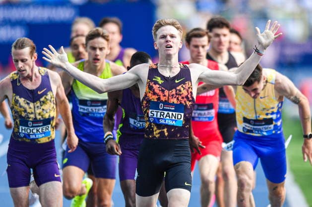 2026.08.23 Chorzow Lekkoatletyka Sezon 2026 Silesia Memorial Kamili Skolimowskiej - Diamentowa Liga na Stadionie Slaskim N z Ethan Strand, radosc, wygrana, zwyciestwo Foto Marcin Bulanda PressFocus 2026.08.23 Chorzow Athletics Wanda Diamond League Season 2026 Silesia Memorial Kamili Skolimowskiej - Diamentowa Liga na Stadionie Slaskim Ethan Strand, radosc, wygrana, zwyciestwo Credit: Marcin Bulanda PressFocus NEWSPIX.PL --- newspix.pl POLAND OUT! 