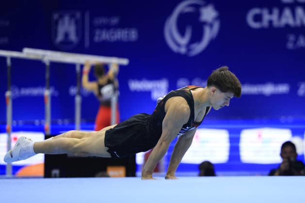 Zagreb, 23.08.2026. - 37TH EUROPEAN MEN™S ARTISTIC GYMNASTICS Men s Artistic Gymnastics Team Final SENIORS. 578 EDER Timo (GER) Men s Artistic Gymnastics Team Final SENIORS  2S6A3062.JPG