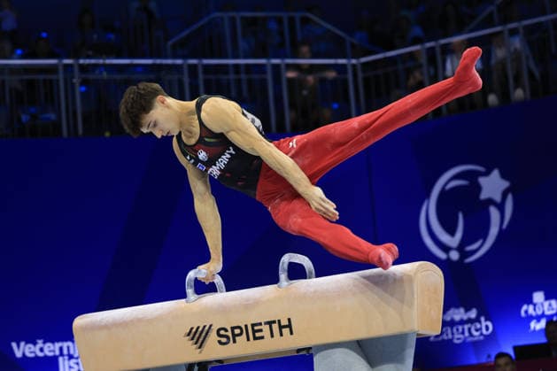 Zagreb, 23.08.2026. - 37TH EUROPEAN MEN™S ARTISTIC GYMNASTICS Men s Artistic Gymnastics Team Final SENIORS. 578 EDER Timo (GER) Men s Artistic Gymnastics Team Final SENIORS  2S6A4861.JPG