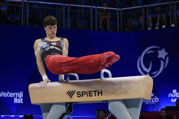 Zagreb, 23.08.2026. - 37TH EUROPEAN MEN™S ARTISTIC GYMNASTICS Men s Artistic Gymnastics Team Final SENIORS. 581 STELMAKH Radomyr (GER) Men s Artistic Gymnastics Team Final SENIORS  2S6A5992.JPG