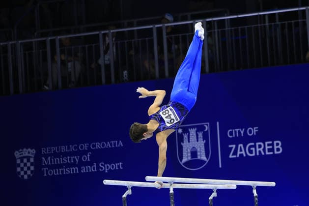 Zagreb, 23.08.2026. - 37TH EUROPEAN MEN™S ARTISTIC GYMNASTICS Men s Artistic Gymnastics Team Final SENIORS. 648 DUKHNO Arsenii (WG2) Men s Artistic Gymnastics Team Final SENIORS  2S6A2839.JPG