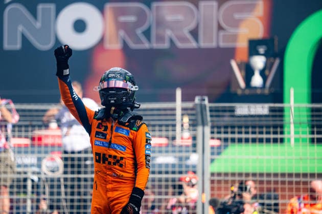 F1 Dutch Grand Prix - Lando Norris Celebrates Victory Lando Norris of McLaren Mastercard Formula 1 Team is seen after winning the race on race day during the 2026 Formula 1 Heineken Dutch Grand Prix at the Zandvoort Circuit in Zandvoort, Netherlands on August 23, 2026. Photo by Antoine Lapeyre Reveries Agency ABACAPRESS.COM Zandvoort Netherlands  Copyright: xAntoinexLapeyre ReveriesxAgency ABACAx