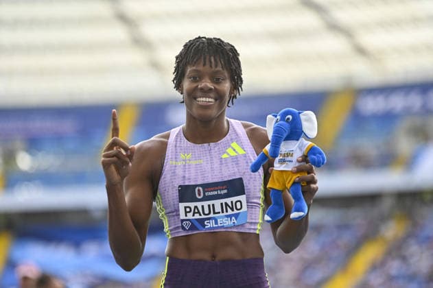 TRACK AND FIELD - International Track and Field Meet - Silesia Diamond League Photo by IPA ABACAPRESS.COM87736106 - Marileidy Paulino at the Diamond League Silesia Memorial Kamili Skolimowska in Chorzów, Poland, on August 23, 2026 Chorzow Poland  Copyright: xIPAxSport ABACAx