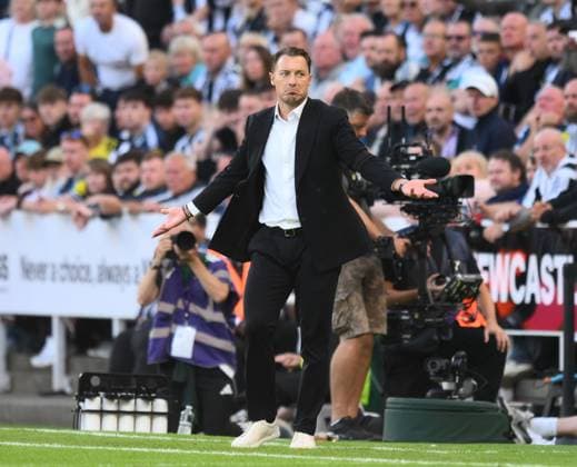 Matthias Jaissle manager of Newcastle United Newcastle United v Liverpool, Premier League Football, Football, St James Park, Newcastle, UK - 23 Aug 2026Newcastle St James Park United Kingdom EDITORIAL USE ONLY No use with unauthorised audio, video, data, fixture lists, club league logos or live services. Online in-match use limited to 120 images, no video emulation. No use in betting, games or single club league player publications.  Copyright: xRichardxLee Shutterstockx 17112314bw