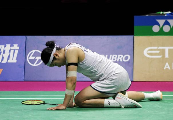 2026 BWF World Championships Women s Singles Finals: South Korea vs Japan New Delhi, Aug 23 (ANI): South Korea s An Se Young in the women s singles final match against Japan s Akane Yamaguchi at the BWF World Championships at Indira Gandhi Indoor Stadium, in New Delhi on Sunday. NEW DELHI Delhi India Copyright: xANIx ANI_20260823341