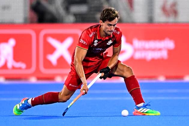 Spain v Belgium - FIH Hockey World Cup 2026 WAVRE, BELGIUM - AUGUST 23 : Van Oost Maxime of Belgium during the FIH Hockey World Cup 2026 M36 second phase group pool F match between Spain and Belgium on August 23, 2026 in Wavre, Belgium, 23 08 2026 Wavre Belgium  Copyright: xTomasxSiskx