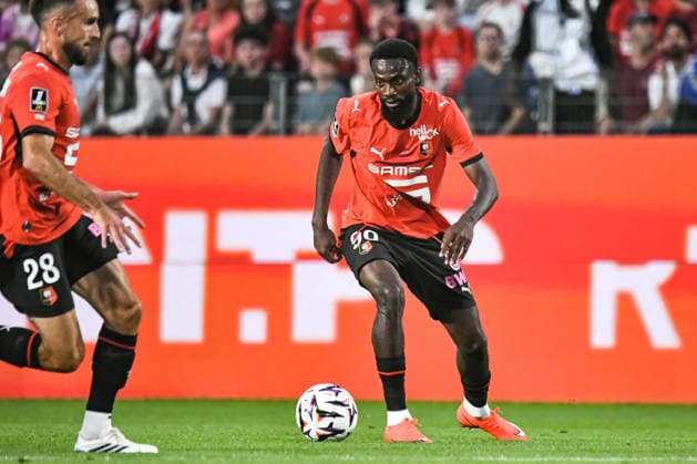 FOOTBALL : Stade Rennais vs Paris SG - Ligue 1 - JournÃ e 1 - 23 08 2026 Issa Soumare (Stade Rennais) RennesFrance  Copyright: xBaptistexAutissierx