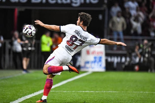 FOOTBALL : Stade Rennais vs Paris SG - Ligue 1 - JournÃ e 1 - 23 08 2026 Joao Neves (Paris SG) RennesFrance  Copyright: xBaptistexAutissierx