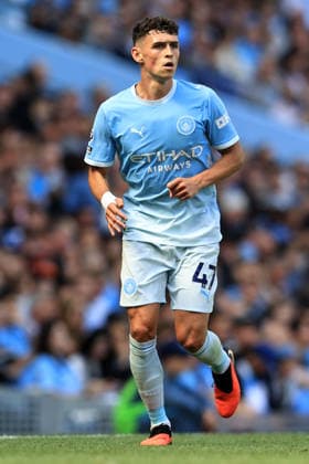 23rd August 2026; Etihad Stadium, Manchester, Lancashire, England; Premier League Football, Manchester City versus AFC Bournemouth; Phil Foden of Manchester City DavidxBlunsden