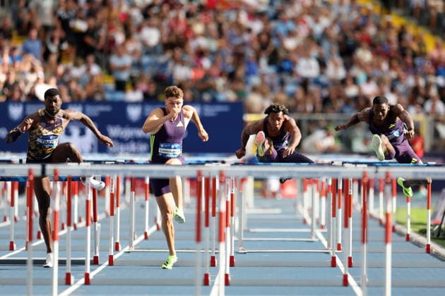 CHORZOW 23.08.2026 DIAMENTOWA LIGA - MEMORIAL KAMILI SKOLIMOWSKIEJ --- DIAMOND LEAGUE - SILESIA KAMILA SKOLIMOWSKA ATHLETICS MEMORIAL CORDELL TINCH TREY CUNNINGHAM RACHID MURATAKE JUST KWAOU-MATHEY FOT. PIOTR KUCZA FOTOPYK NEWSPIX.PL --- newspix.pl POLAND OUT! 