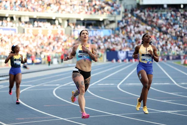 CHORZOW 23.08.2026 DIAMENTOWA LIGA - MEMORIAL KAMILI SKOLIMOWSKIEJ --- DIAMOND LEAGUE - SILESIA KAMILA SKOLIMOWSKA ATHLETICS MEMORIAL EWA SWOBODA TINA CLAYTON FOT. PIOTR KUCZA FOTOPYK NEWSPIX.PL --- newspix.pl POLAND OUT! 