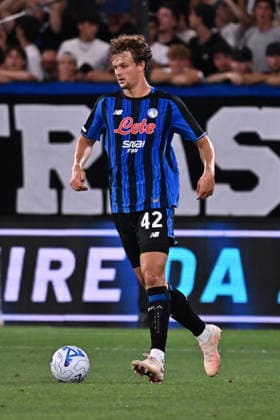 August 23, 2026, Bergamo, Lombardia: Atalanta s Giorgio Scalvini during the Italian Serie A soccer match Atalanta BC vs Sassuolo Calcio at the New Balance Arena in Bergamo, Italy, 23 August 2026. ANSA MICHELE MARAVIGLIA. Soccer: Serie A; Atalanta-Sassuolo  - ZUMAa110 20260823_zaf_a110_048 Copyright: xMichelexMaravigliax