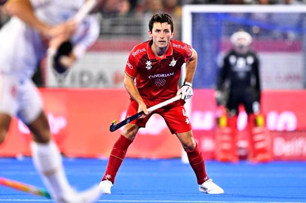 Spain v Belgium - FIH Hockey World Cup 2026 WAVRE, BELGIUM - AUGUST 23 : Van Doren Arthur captain of Belgium during the FIH Hockey World Cup 2026 M36 second phase group pool F match between Spain and Belgium on August 23, 2026 in Wavre, Belgium, 23 08 2026 Wavre Belgium  Copyright: xTomasxSiskx