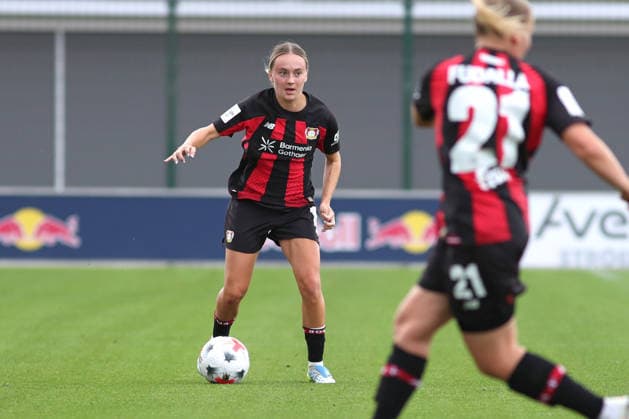 Google Pixel Frauen-Bundesliga, RB Leipzig - Bayer Leverkusen; 23.08.2026 Sofie Zdebel (16, Bayer Leverkusen). Fußball, Google Pixel Frauen-Bundesliga, Saison 2026 2027, 1. Spieltag: RB Leipzig vs. Bayer 04 Leverkusen am 23.08.2026, Trainingszentrum Cottaweg, Leipzig. DFB REGULATIONS PROHIBIT ANY USE OF PHOTOGRAPHS AS IMAGE SEQUENCES AND OR QUASI-VIDEO. *** Google Pixel Women s Bundesliga, RB Leipzig vs. Bayer Leverkusen, August 23, 2026, Sofie Zdebel, 16, Bayer Leverkusen Soccer, Google Pixel Women s Bundesliga, 2026–2027 Season, Matchday 1: RB Leipzig vs. Bayer 04 Leverkusen on August 23, 2026, Cottaweg Training Center, Leipzig. DFB regulations prohibit any use of photographs as image sequences and or quasi-video. Copyright: xBEAUTIFULxSPORTS JanxKaeferx