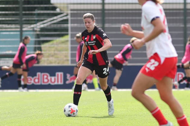 Google Pixel Frauen-Bundesliga, RB Leipzig - Bayer Leverkusen; 23.08.2026 Lilla Turanyi (24, Bayer Leverkusen). Fußball, Google Pixel Frauen-Bundesliga, Saison 2026 2027, 1. Spieltag: RB Leipzig vs. Bayer 04 Leverkusen am 23.08.2026, Trainingszentrum Cottaweg, Leipzig. DFB REGULATIONS PROHIBIT ANY USE OF PHOTOGRAPHS AS IMAGE SEQUENCES AND OR QUASI-VIDEO. *** Google Pixel Women s Bundesliga, RB Leipzig vs. Bayer Leverkusen, August 23, 2026, Lilla Turanyi 24, Bayer Leverkusen Soccer, Google Pixel Women s Bundesliga, 2026–2027 Season, Matchday 1: RB Leipzig vs. Bayer 04 Leverkusen on August 23, 2026, Cottaweg Training Center, Leipzig. DFB regulations prohibit any use of photographs as image sequences and or quasi-video. Copyright: xBEAUTIFULxSPORTS JanxKaeferx