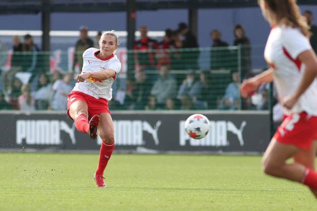 Google Pixel Frauen-Bundesliga, RB Leipzig - Bayer Leverkusen; 23.08.2026 Andrea Norheim (3, RB Leipzig). Fußball, Google Pixel Frauen-Bundesliga, Saison 2026 2027, 1. Spieltag: RB Leipzig vs. Bayer 04 Leverkusen am 23.08.2026, Trainingszentrum Cottaweg, Leipzig. DFB REGULATIONS PROHIBIT ANY USE OF PHOTOGRAPHS AS IMAGE SEQUENCES AND OR QUASI-VIDEO. *** Google Pixel Women s Bundesliga, RB Leipzig vs. Bayer Leverkusen, August 23, 2026, Andrea Norheim 3, RB Leipzig Soccer, Google Pixel Women s Bundesliga, 2026–2027 Season, Matchday 1: RB Leipzig vs. Bayer 04 Leverkusen on August 23, 2026, Cottaweg Training Center, Leipzig. DFB regulations prohibit any use of photographs as image sequences and or quasi-video. Copyright: xBEAUTIFULxSPORTS JanxKaeferx