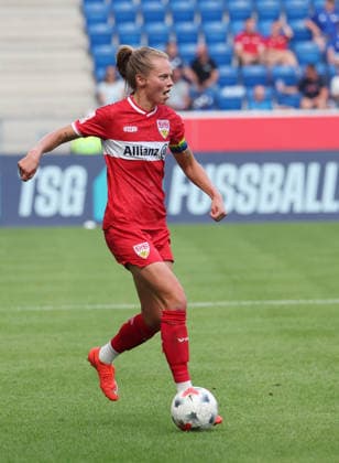 2026.8.23, Deutschland, Sinsheim, Fußball Frauen TSG Hoffenheim vs. VfB Stuttgart, Maximiliane Rall (VfB) *** August 23, 2026, Germany, Sinsheim, Women s Soccer: TSG Hoffenheim vs. VfB Stuttgart, Maximiliane Rall (VfB)