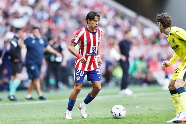 Giuliano Simeone (Atletico), AUGUST 23, 2026 - Football Soccer : Spanish LaLiga EA Sports match between Club Atletico de Madrid - Villarreal CF at the Estadio Riyahd Air Metropolitano in Madrid, Spain. Noxthirdxpartyxsales  aflo_342498116 MutsuxKawamorix