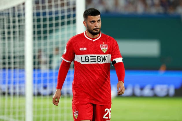 21.08.26 FC Hansa Rostock - VfB Stuttgart Deutschland, Rostock, 21.08.2026, Fussball, DFB-Pokal, Saison 2026 2027, FC Hansa Rostock - VfB Stuttgart: Deniz Undav (VfB Stuttgart). *** August 21, 2026 FC Hansa Rostock vs. VfB Stuttgart Germany, Rostock, August 21, 2026, Soccer, DFB Cup, 2026–2027 Season, FC Hansa Rostock vs. VfB Stuttgart, Deniz Undav, VfB Stuttgart