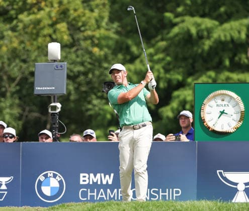 PGA, Golf Herren 2026: BMW Championship Aug 23 AUG 23, 2026: Rory McIlroy of the Northern Ireland tees off on the 13th tee during the final round of the BMW Championship at Bellerive Country Club in St. Louis, Missouri. Roman Puno CSM (Credit Image: Â Roman Puno Cal Media) St. Louis Missouri United States EDITORIAL USE ONLY Copyright: xx ZUMA-20260823_zma_c04_148.jpg RomanxPunox csmphotothree514576