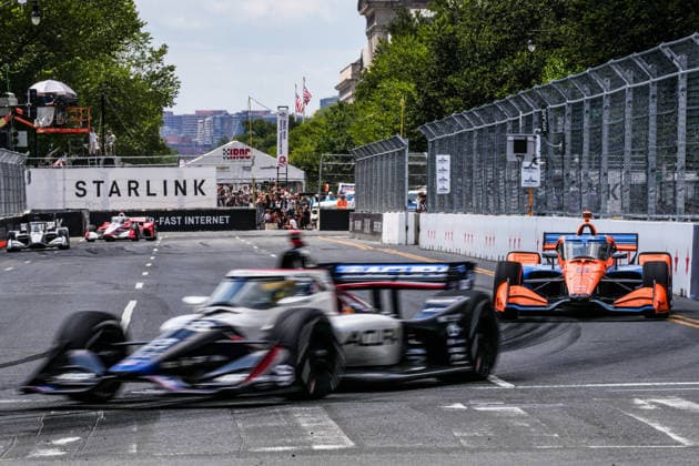 IndyCar, Indy Car, IRL, USA hits the streets of Washington for the first time in a race launched by Trump WASHINGTON, D.C., UNITED STATES - AUGUST 23: IndyCar drivers speed along Pennsylvania Avenue near iconic landmarks around the National Mall during the Freedom 250 Grand Prix in Washington, D.C., United States, on August 23, 2026. Held on a 1.7-mile, seven-turn street circuit to commemorate the 250th anniversary of U.S. independence, the historic event marked IndyCar s first-ever race through the capital s streets. Kyle Kirkwood ( 27, Andretti Global, Sam s Club Honda) claimed victory at the Freedom 250 Grand Prix after leading 128 of the 147 laps. Hasan Akbas Anadolu Washington United States. Editorial use only. Please get in touch for any other usage.  Copyright: x2026xAnadoluxHasanxAkbasx