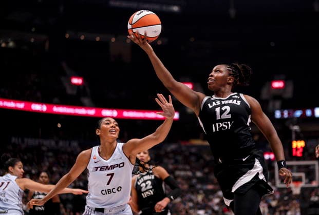 Basketball, WNBA, Toronto Tempo v Las Vegas Aces