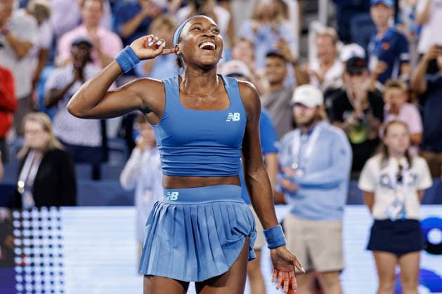 August 23, 2026, Mason, Ohio, U.S: Coco Gauff (USA) celebrates after winning the womenÃ¢â‚¬â ¢s Championship of the Cincinnati Open at the Lindner Family Tennis Center , Mason, Oh. Mason U.S - ZUMAs304 20260823_zaf_s304_068 Copyright: xScottxStuartx