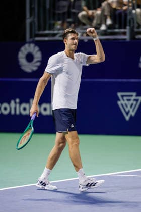CANCUN COUNTRY OPEN 2026 CANCUN COUNTRY OPEN 2026 SEBASTIAN BAEZ VS HUBERT HURKACZ 23082026 CANCUN, QUINTANA ROO. Action photo of Hubert Hurkacz of Poland during singles championship match of the Cancun Country Open 2026 Tennis 125 Challenger tournament held at the Cancun Country Club of Cancun, Quintana Roo, Mexico. Foto de accion de Hubert Hurkacz of Poland durante juego por el titulo de singles del Cancun Country Open 2026 ATP, Tennis Herren Tennis 125 Challenger que se celebra en el Cancun Country Club de Cancun, Quintana Roo, Mexico. PHOTO BY IMAGENSHOP AGENCIA FOTOGRAFICA CANCUN QUINTANA ROO MEXICO *** CANCUN COUNTRY OPEN 2026 CANCUN COUNTRY OPEN 2026 SEBASTIAN BAEZ VS HUBERT HURKACZ 08 23 2026 CANCUN, QUINTANA ROO Action photo of Hubert Hurkacz of Poland during the singles championship match of the Cancun Country Open 2026 Tennis 125 Challenger tournament held at the Cancun Country Club in Cancun, Quintana Roo, Mexico Action photo of Hubert Hurkacz of Poland during the singles title match of the 2026 Cancun Country Open ATP, Tennis 125 Challenger being held at the Cancun Country Club in Cancun, Quintana Roo, Mexico PHOTO BY IMAGENSHOP PHOTO AGENCY CANCUN QUINTANA ROO MEXICO Copyright: xIMAGENSHOPxAGENCIAxFOTOGRAFICAx