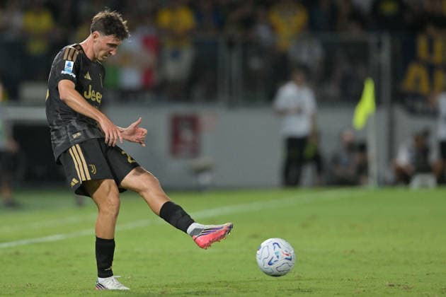 SOCCER - Serie A - Frosinone Calcio vs. Juventus FC Photo by IPA ABACAPRESS.COM87747672 - Andrea Cambiaso of Juventus in action during the Serie A Enilive soccer match between Frosinone and Juventus FC at Benito Stirpe Stadium on August 23, 2026, in Frosinone, Lazio. During the Frosinone Calcio vs. Juventus FC Italian Serie A soccer match in Frosinone, Italy, on August 23, 2026 Frosinone Italy  Copyright: xIPAxSport ABACAx