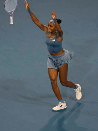 August 23, 2026: CoCo Gauf (USA) defeated Jessica Pegula (USA) at the Cincinnati Open being played at Lindner Family Tennis Center in Mason, Ohio USA Tennisclix Cal Media Mason USA - ZUMAc04_ 20260823_zma_c04_178 Copyright: xLesliexBillmanx