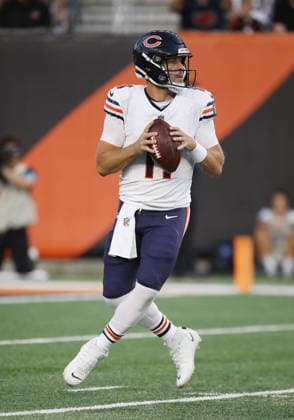 CINCINNATI, OH - AUGUST 22: Quarterback Case Keenum 11 of the Chicago Bears in a preseason game between the Chicago Bears and the Cincinnati Bengals on August 22, 2026, at Paycor Stadium in Cincinnati, OH. (Photo by Jeff Moreland Icon Sportswire) NFL, American Football Herren, USA AUG 22 Bears at Bengals EDITORIAL USE ONLY Icon168260822092