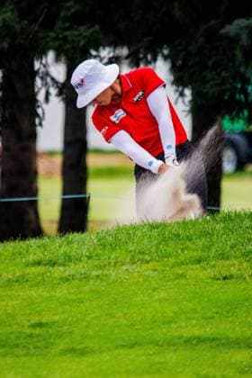 August 23, 2026, Edmonton, Alberta, Canada: Amy Yang (KOR) busts her ball out of the sand trap on the fairway in the final round of the LPGA, Golf Damen CPKC Canadian Women s Open..The 2026 LPGA CPKC WomenÃ¢â‚¬â ¢s Open Champion is Mayu Yamashita. She pulverized the Royal Mayfair from start to finish. Yamashita completed the quad in round 4 by winning all 4 rounds with a 4-round total of 258, 23 under par tying the LPGA record...The top Canadian Anna Huang tied for 5th with a 268 for 12 under par, and Canadian Amateur Aphrodite Deng tied for 9th with a 270 for 10 under par. ..The first golfer of round 4, Jennifer Chang, was even on the day and finished tied for 64th with a score 284; however, broke the course club record for the amount of time to complete 18 holes with a time of 139 minutes. The previous club record was 142 minutes. Edmonton Canada - ZUMAs197 20260823_aaa_s197_348 Copyright: xRonxPalmerx